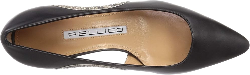 【美品】PELLICO ルネッタ NEBI 35 クロコ型押しレザーブラック 美品】PELLICO ルネッタ NEBI 35 クロコ型押しレザーブラック - 靴工場